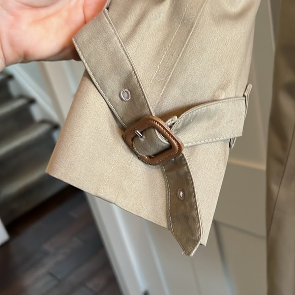 Burberry trench coat with removable wool insert size 44 regular - Picture 4 of 9